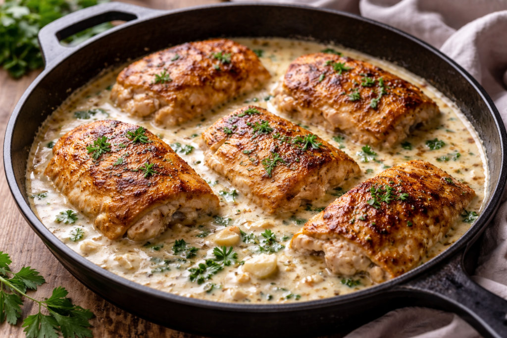 one pan keto chicken thighs recipe